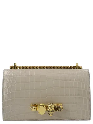 Alexander McQueen Skull Plaque Crossbody Bag