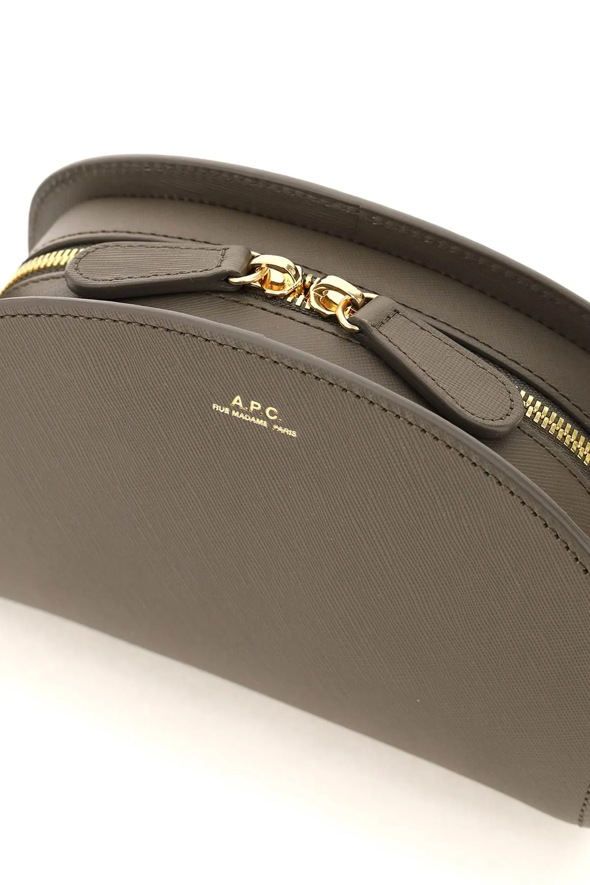 A.P.C. Mini Demi-Lune Crossbody Bag
