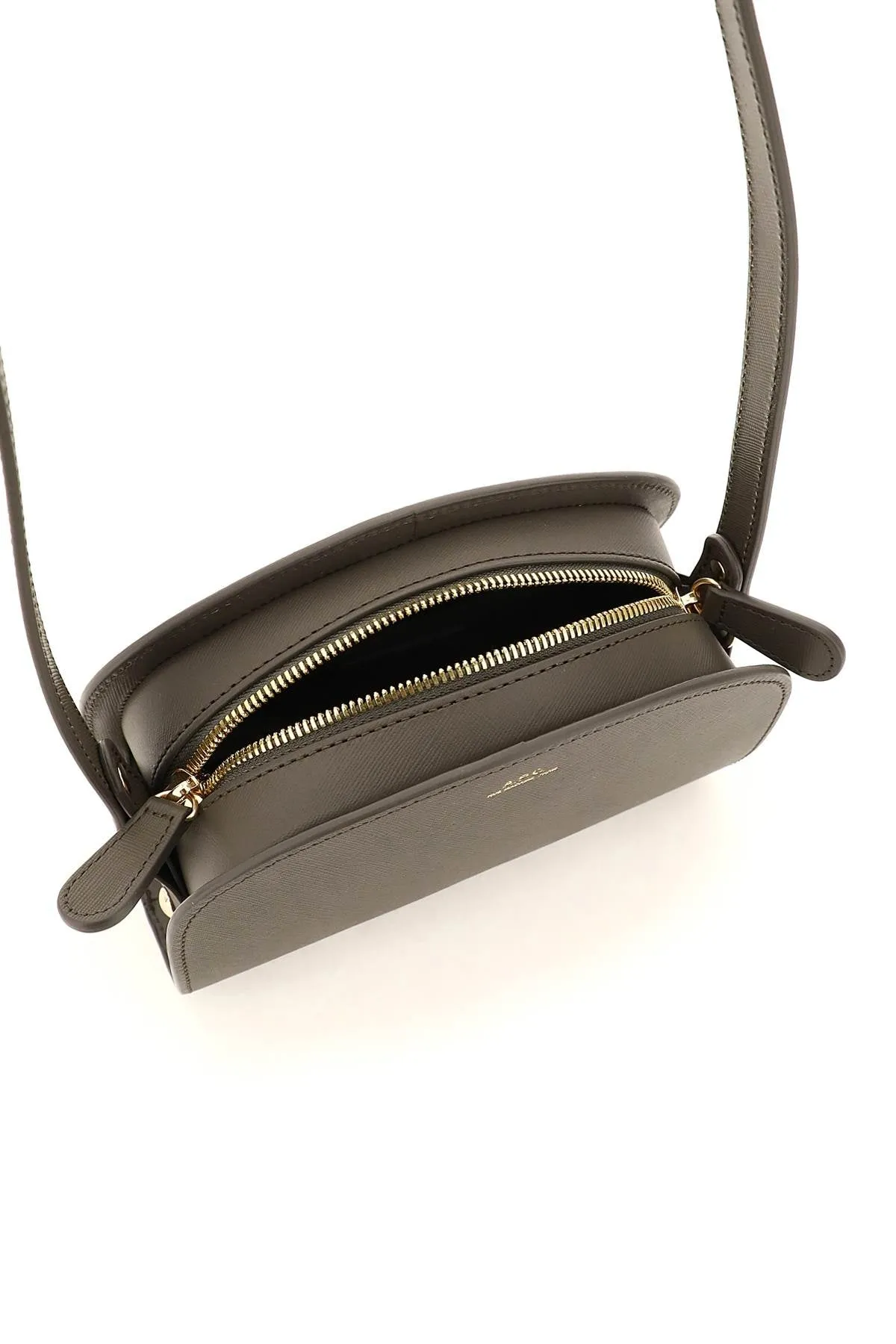 A.P.C. Mini Demi-Lune Crossbody Bag