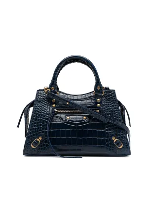 Balenciaga Logo Embossed Tote Bag