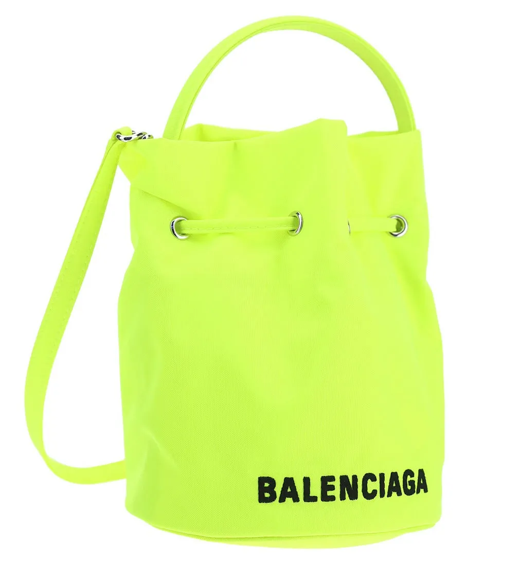 Balenciaga Wheel XS Drawstring Bucket Bag