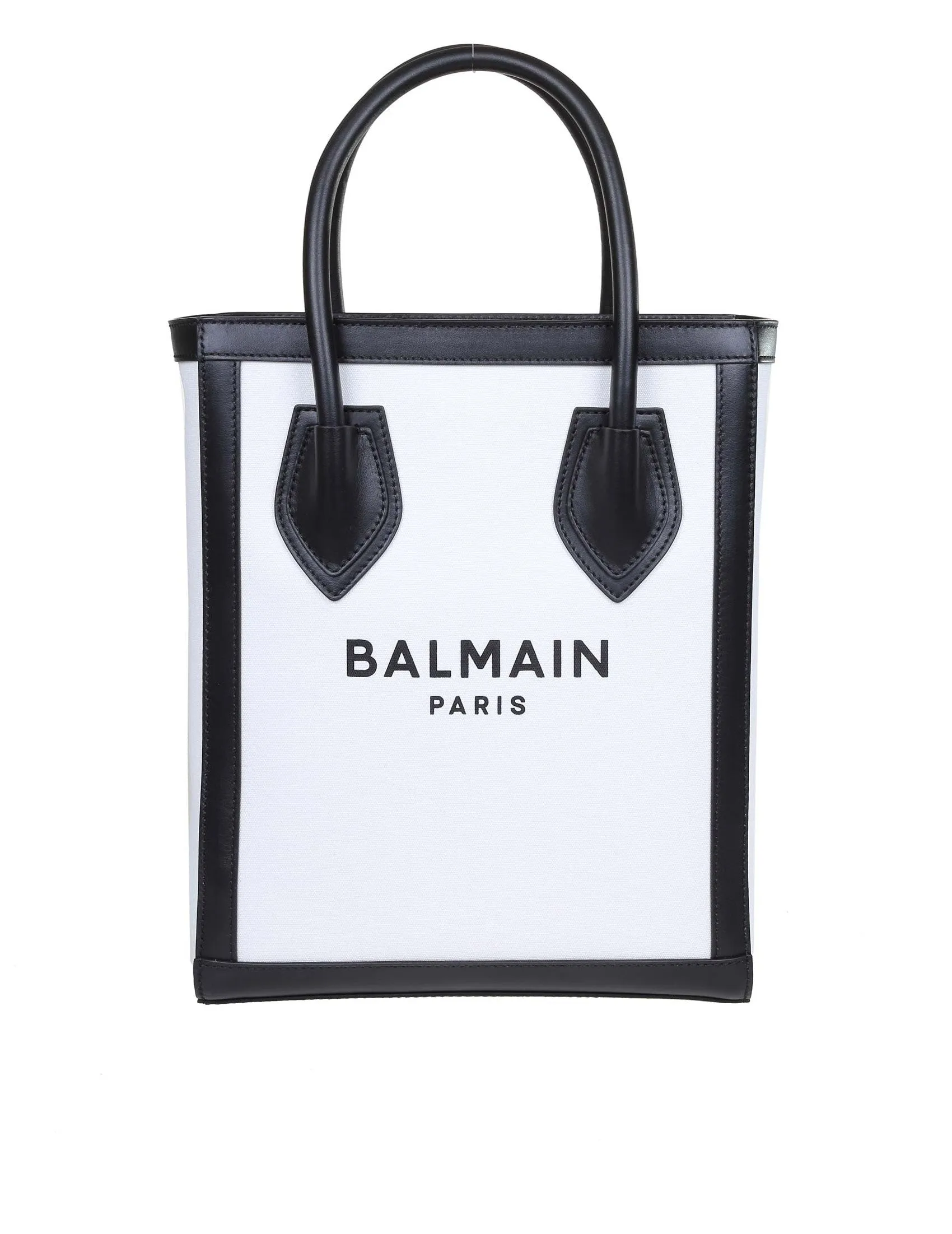 Balmain B-Army 26 Logo Printed Tote Bag