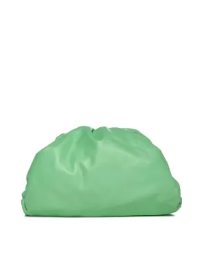 Bottega Veneta The Pouch Ruched Clutch Bag
