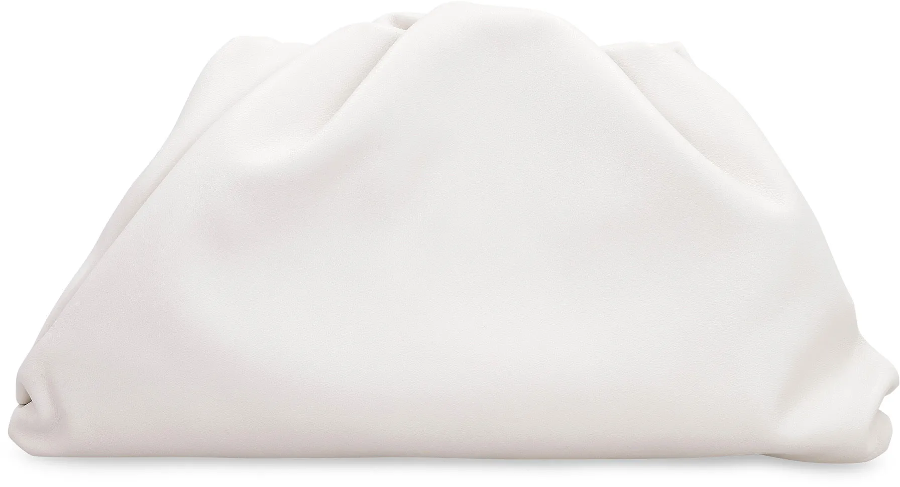 Bottega Veneta The Pouch Ruched Clutch Bag