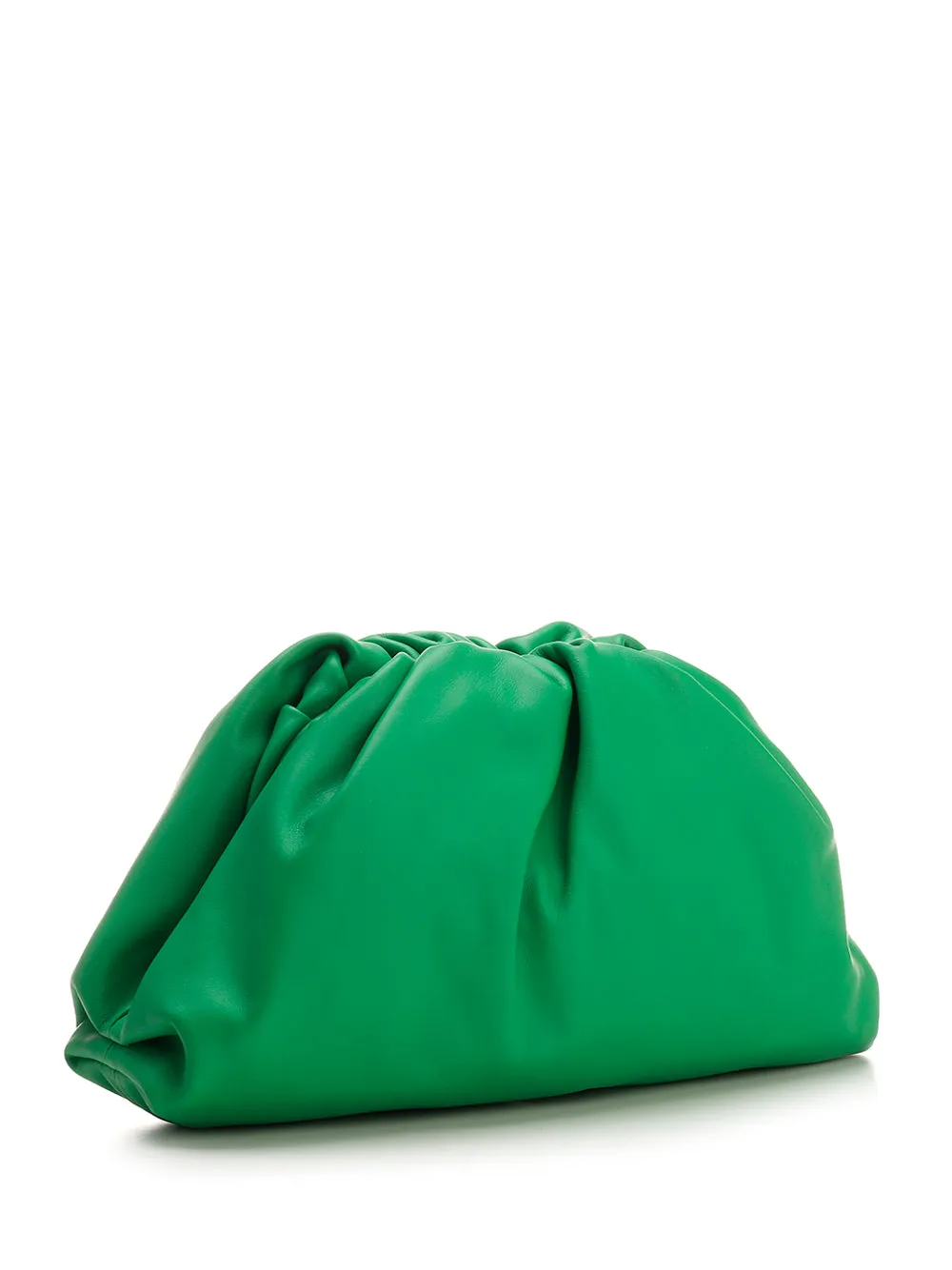 Bottega Veneta The Pouch Ruched Clutch Bag