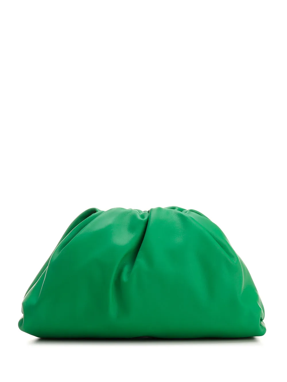 Bottega Veneta The Pouch Ruched Clutch Bag