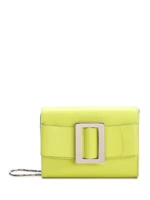 Boyy Buckle Chained Clutch Bag