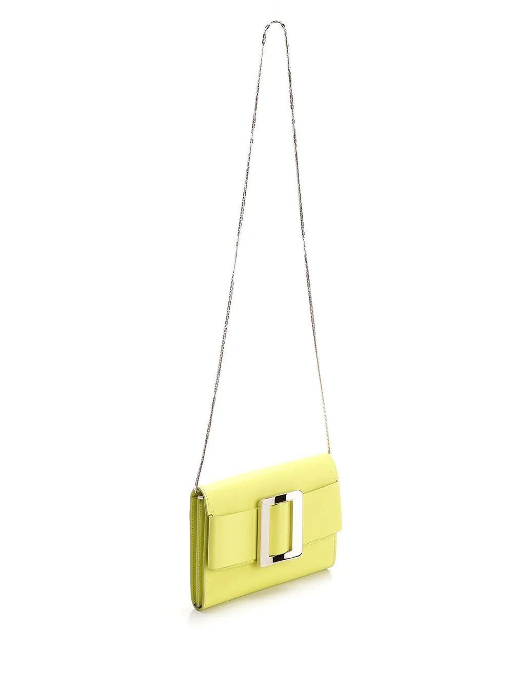 Boyy Buckle Chained Clutch Bag