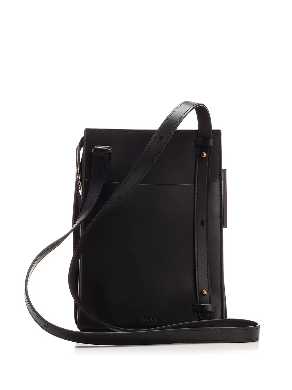 Boyy Buckle Tall Pouch Crossbody Bag