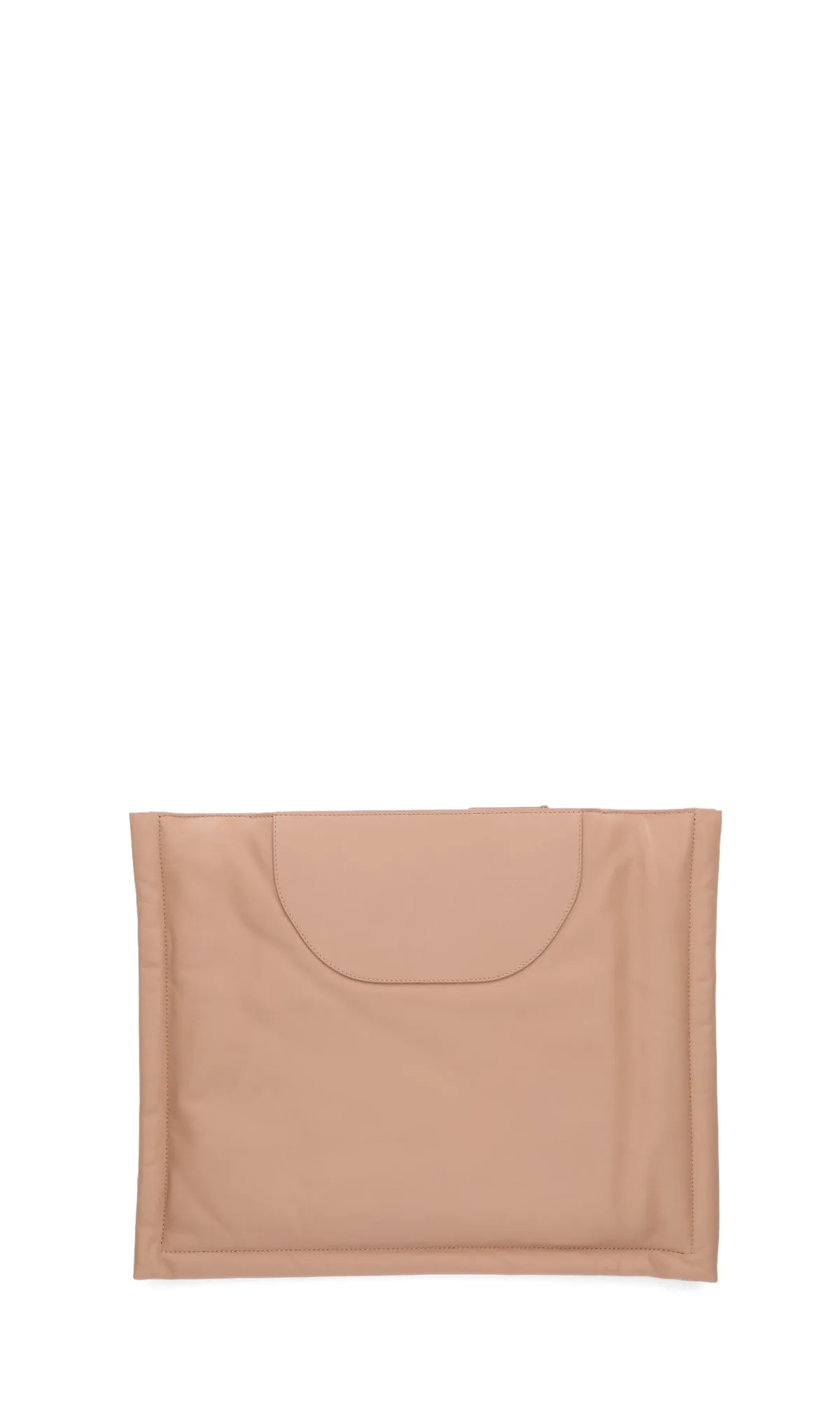 Burberry Logo Printed Zip-Detailed Pouch