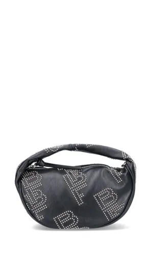 By Far Baby Cush Stud-Detailed Shoulder Bag