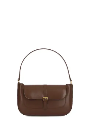 By Far Miranda Buckle Detailed Shoulder Bag