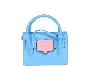 Chiara Ferragni Eye-Plaque Top Handle Bag