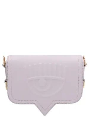 Chiara Ferragni Logo Embossed Chain-Linked Crossbody Bag