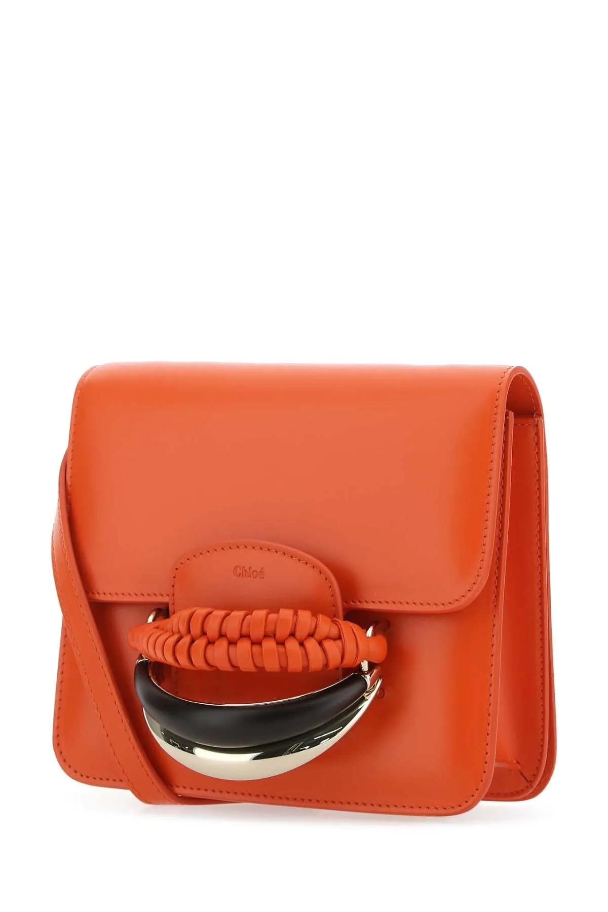 Chlo Kattie Logo Detailed Crossbody Bag