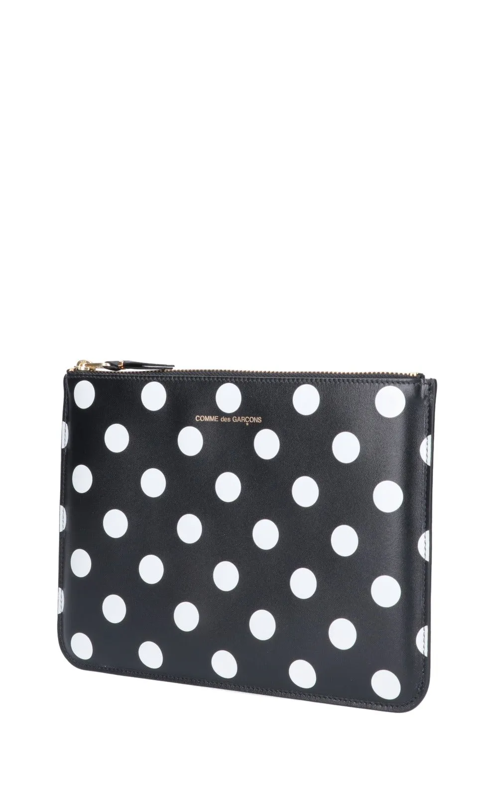 Comme des Garons Wallet Polka Dot Clutch Bag