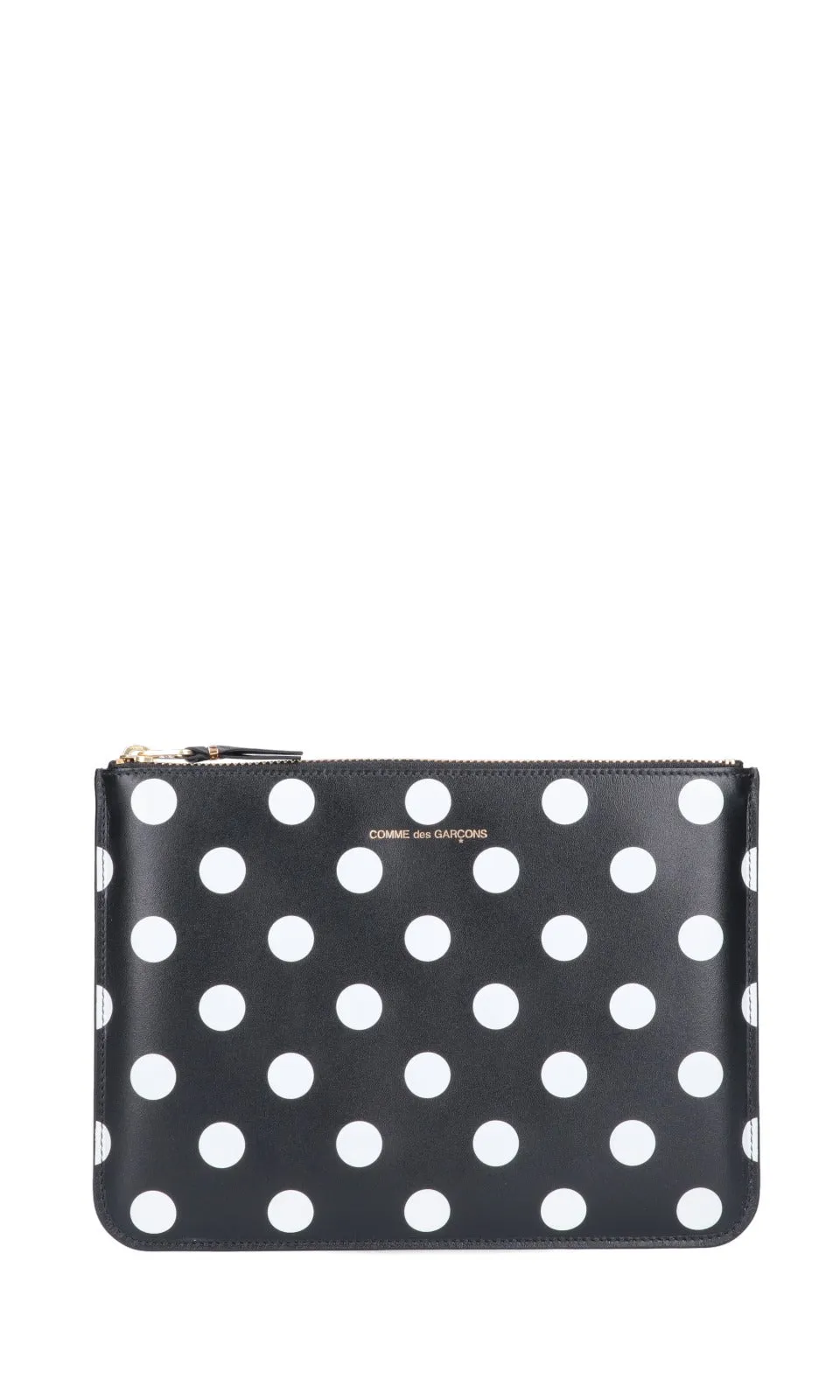 Comme des Garons Wallet Polka Dot Clutch Bag