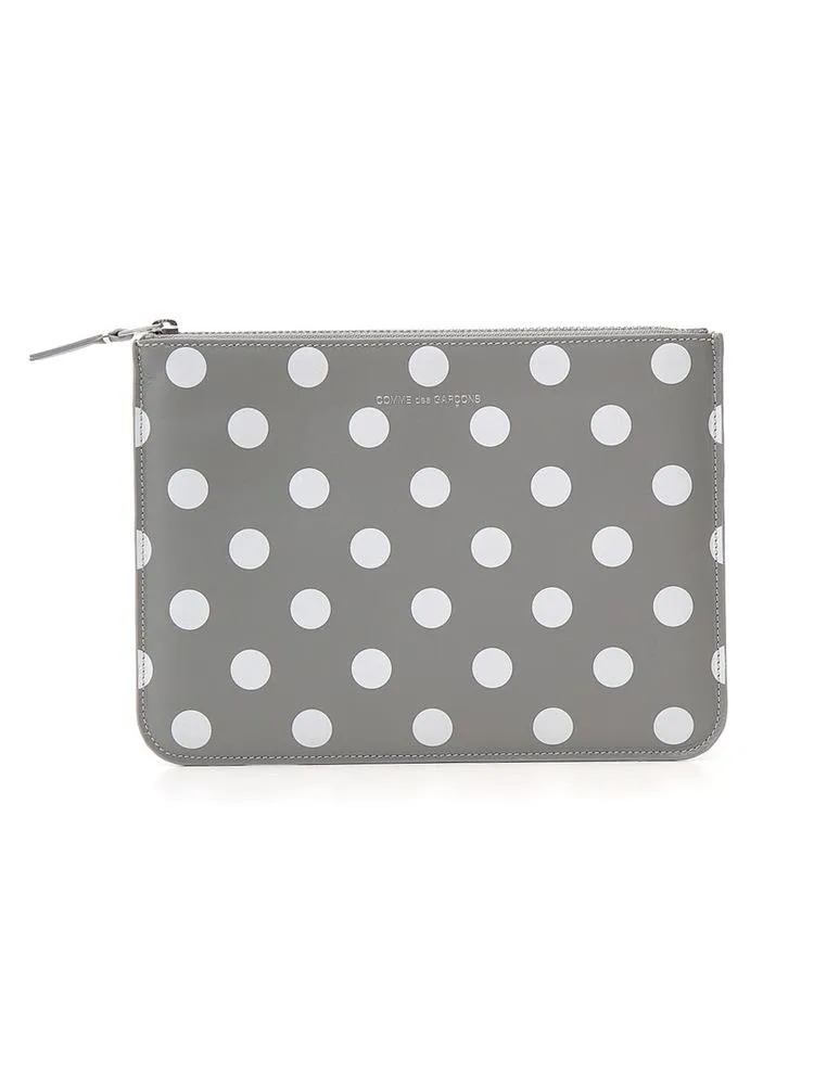 Comme des Garons Wallet Polka Dot Clutch