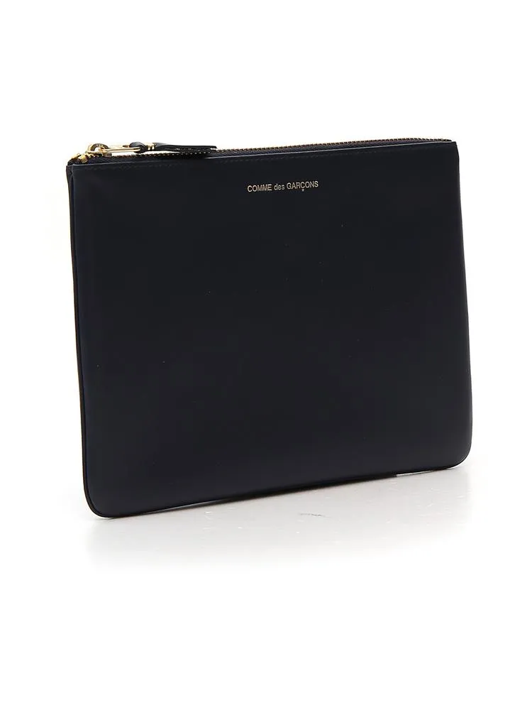 Comme des Garons Wallet Zipped Clutch Bag