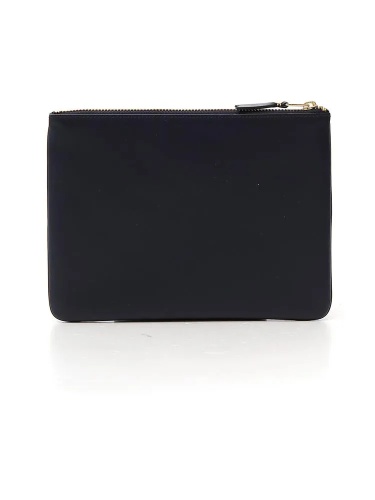 Comme des Garons Wallet Zipped Clutch Bag