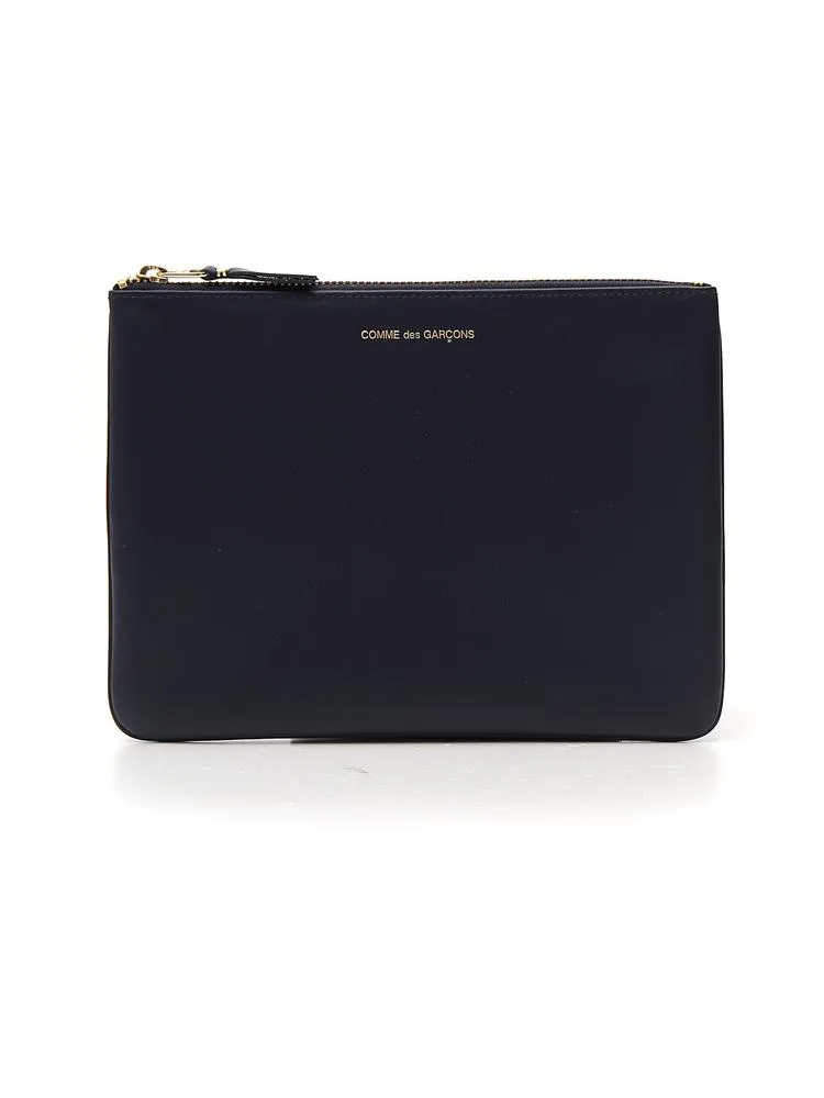 Comme des Garons Wallet Zipped Clutch Bag