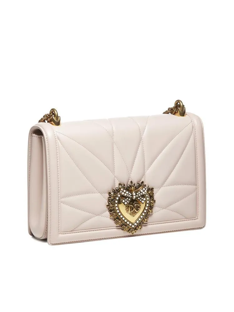 Dolce & Gabbana Devotion Embellished Shoulder Bag