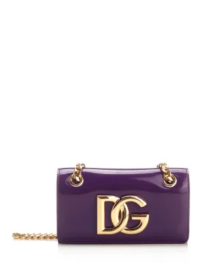 Dolce & Gabbana DG Logo Chained Crossbody Bag