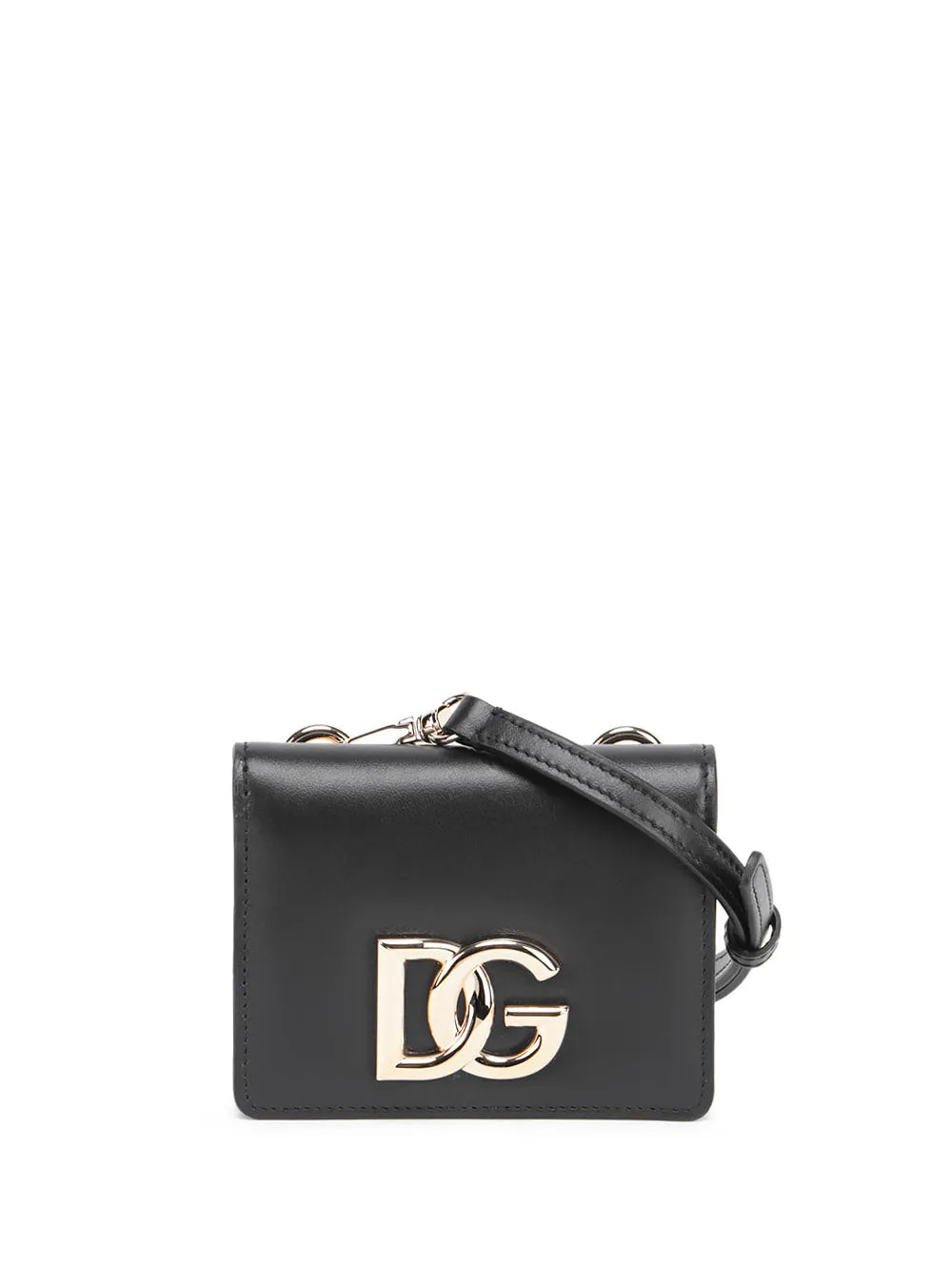 Dolce & Gabbana DG Logo Plaque Mini Crossbody Bag