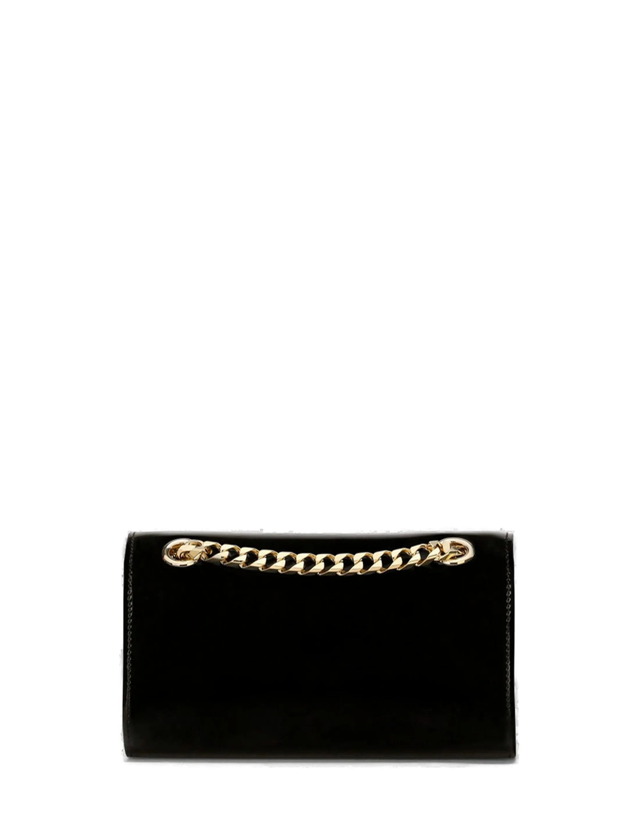 Dolce & Gabbana DG Plaque Chain-Link Crossbody Bag