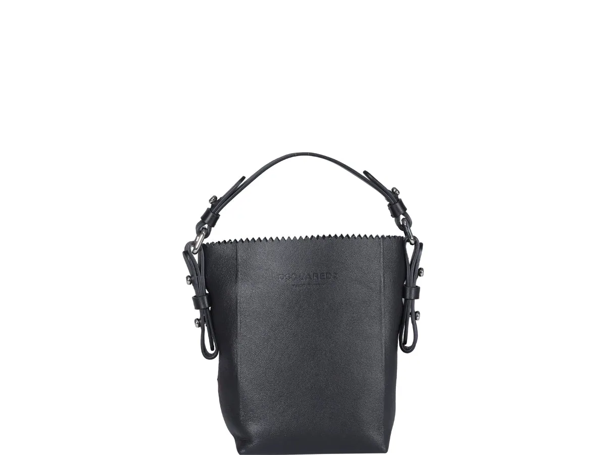 Dsquared2 Logo Embossed Tote Bag