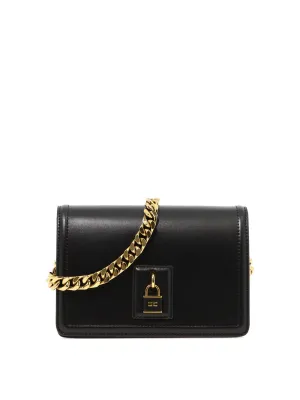 Elisabetta Franchi Logo Detailed Crossbody Bag