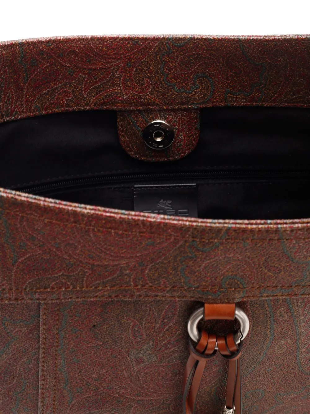 Etro Paisley Printed Hobo Shoulder Bag