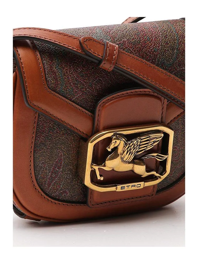 Etro Pegaso Paisley Printed Crossbody Bag
