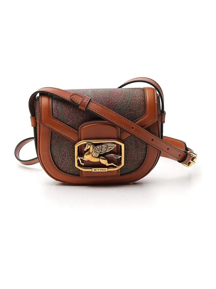 Etro Pegaso Paisley Printed Crossbody Bag