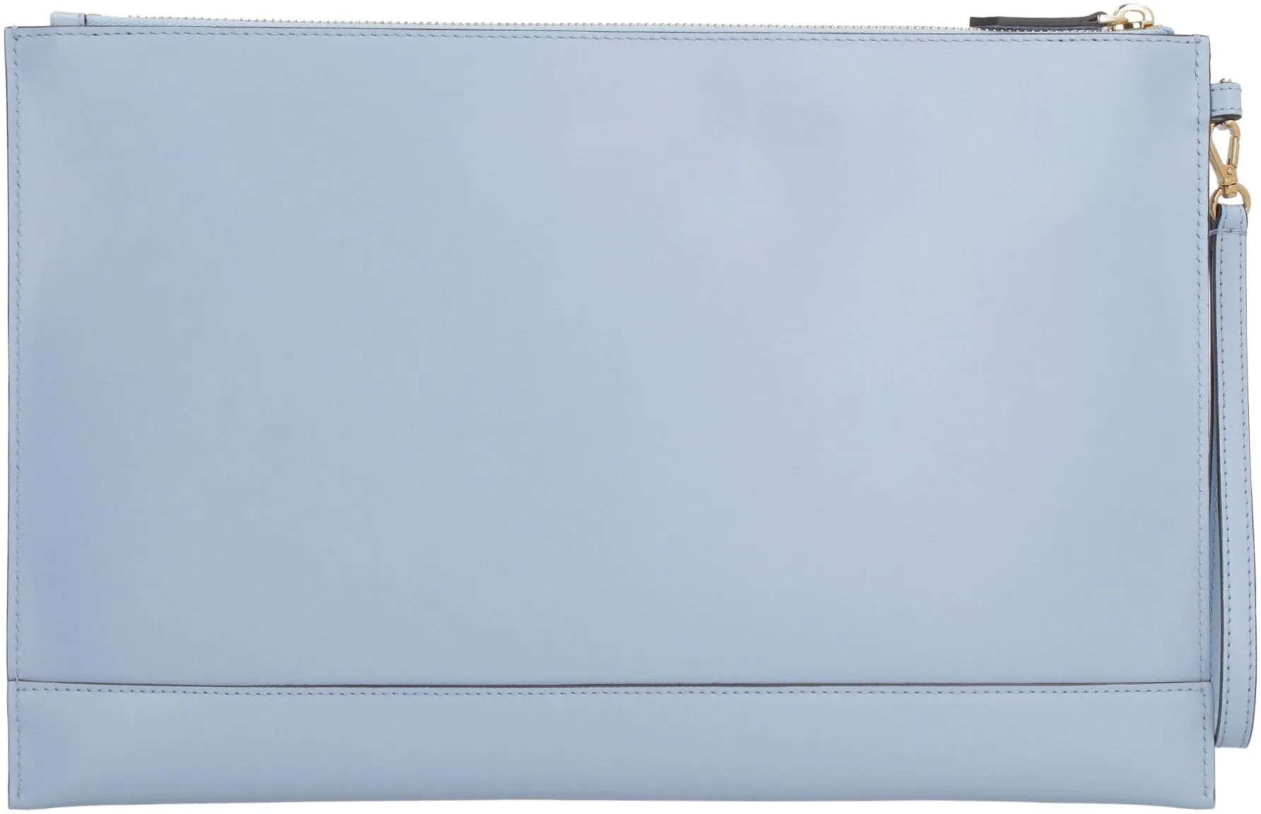 Fendi Logo Debossed Zipped Clutch Bag