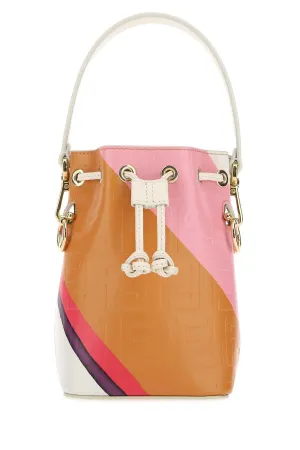 Fendi Mon Tresor FF Motif Small Bucket Bag