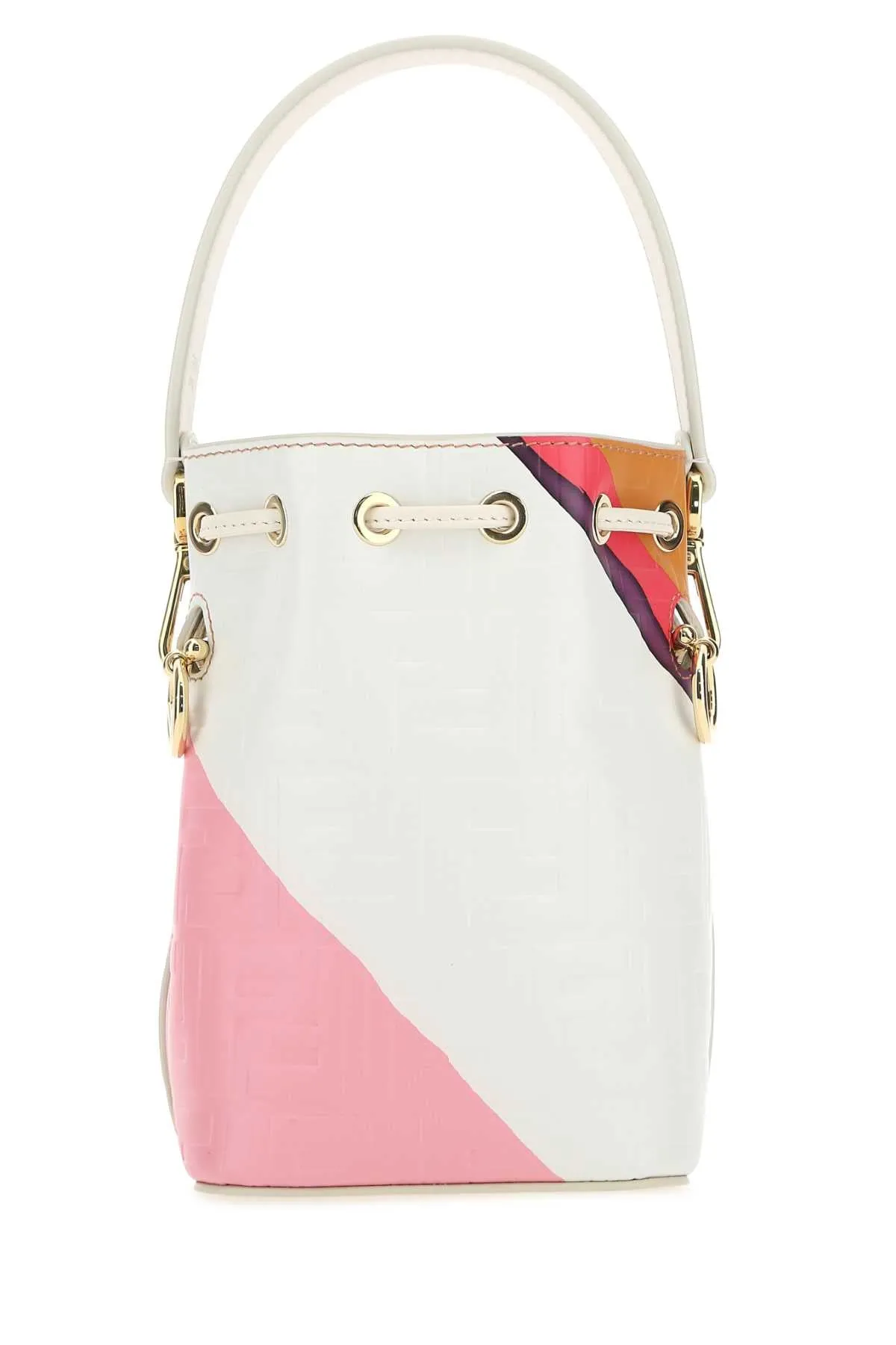 Fendi Mon Tresor FF Motif Small Bucket Bag