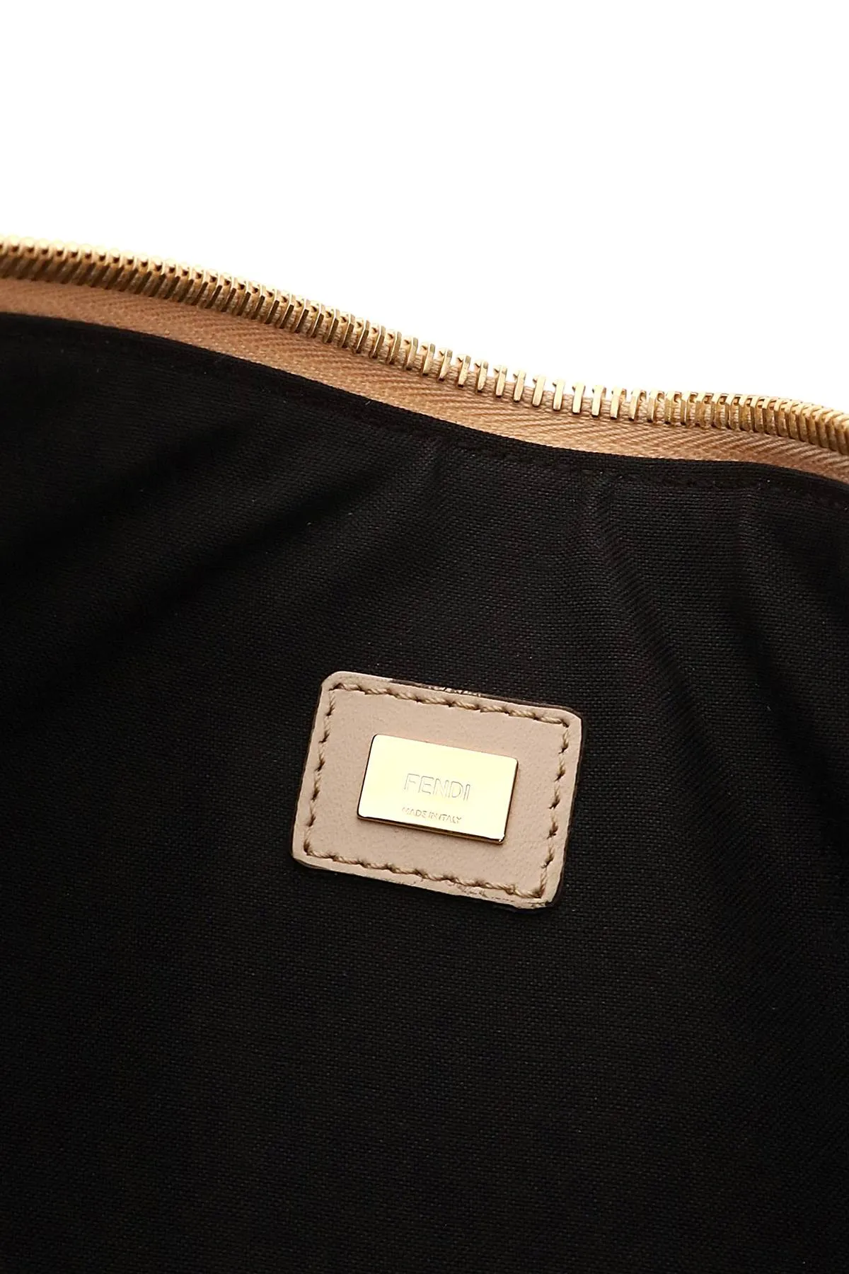 Fendi Roma Lettering Medium Flat Pouch