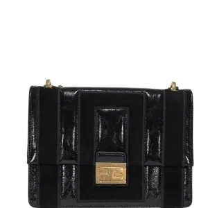 Fendi Small Kan U Quilted Chain Shoulder Bag