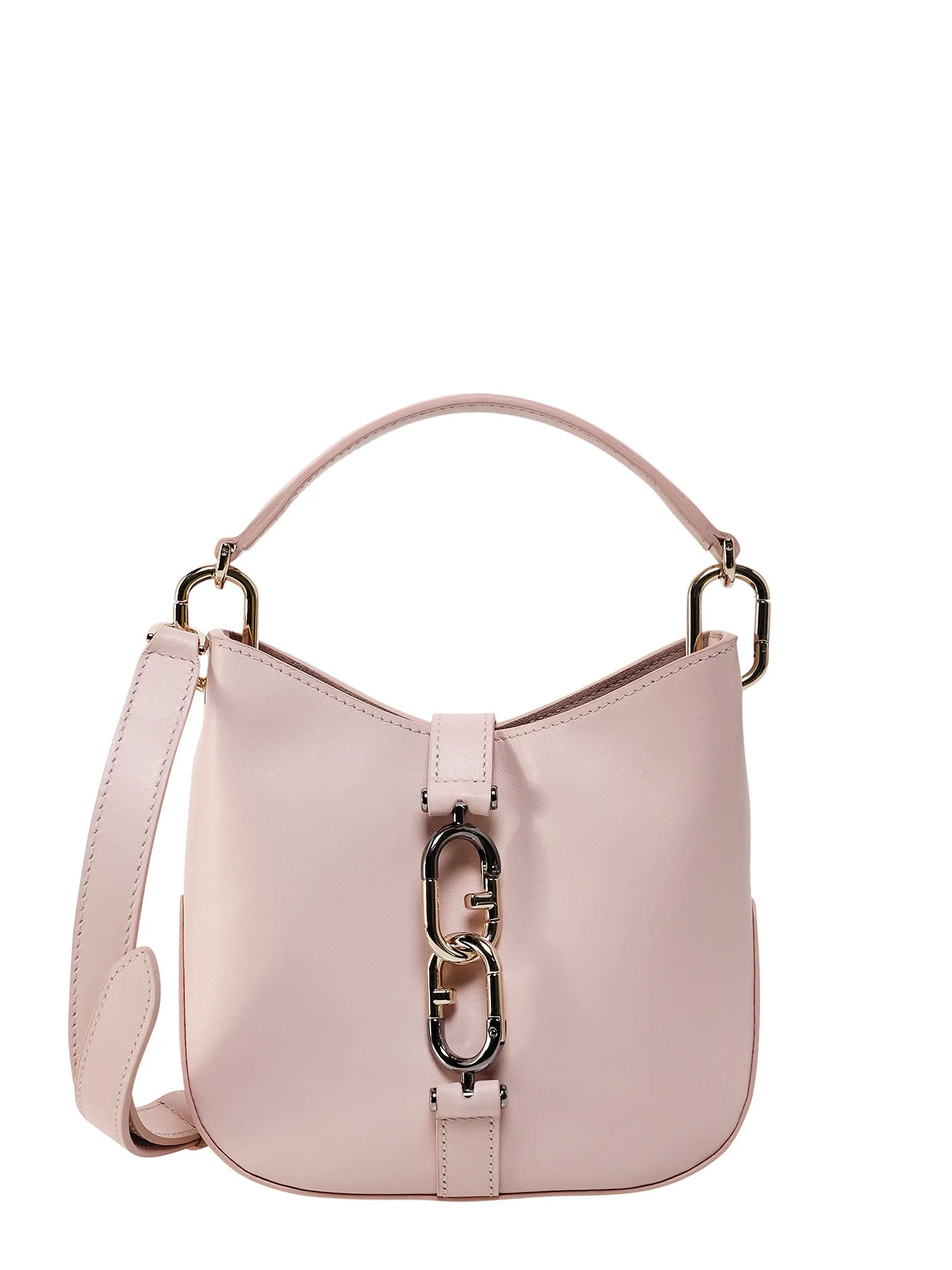 Furla Chain Link Top Handle Crossbody Bag