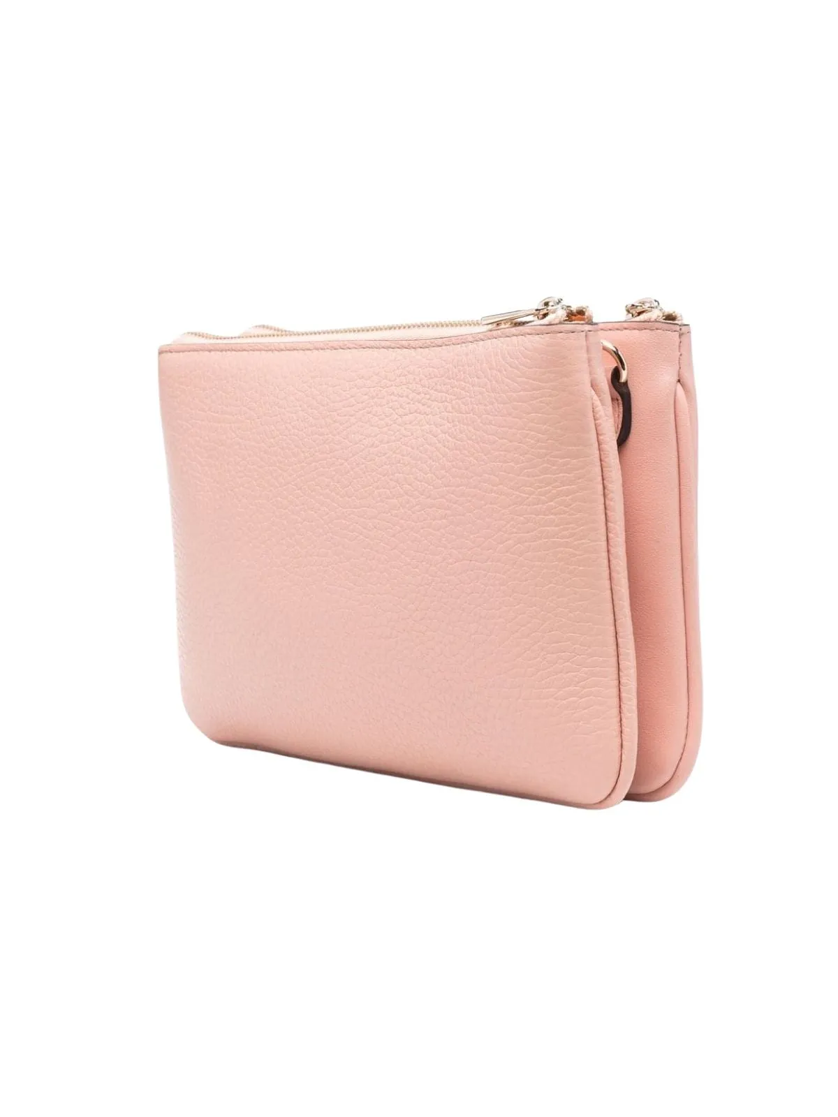 Furla Logo Debossed Top Zip Crossbody Bag