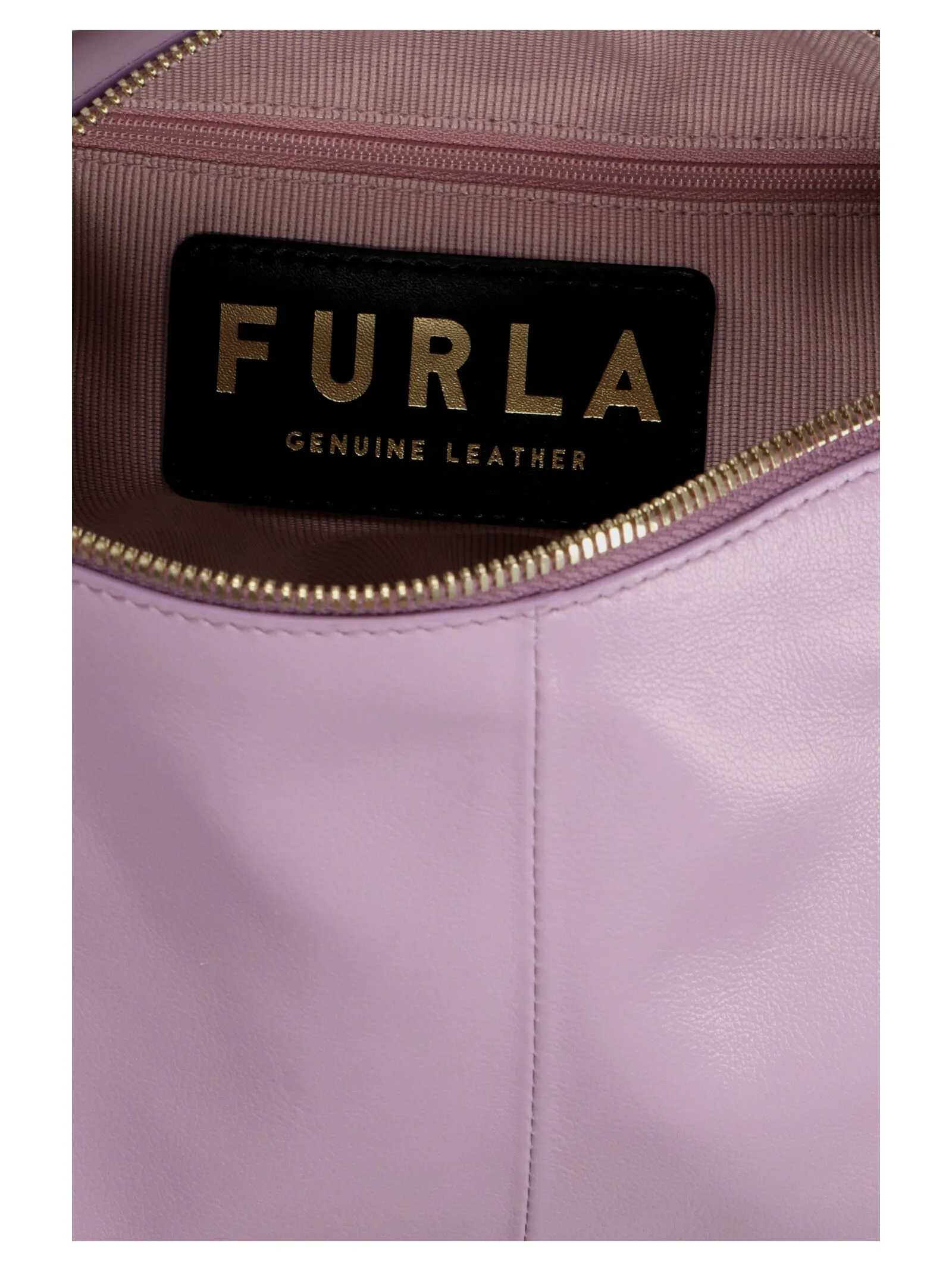 Furla Logo Printed Zipped Tote Bag