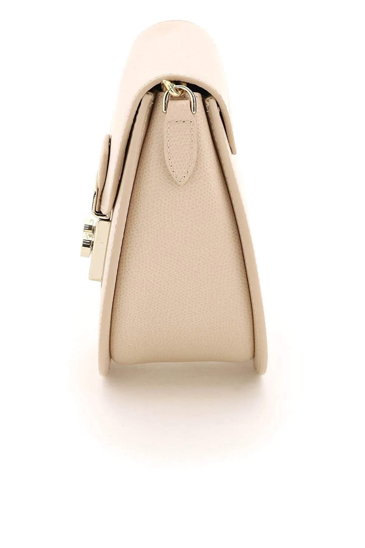 Furla Metropolis Logo Engraved Mini Crossbody Bag