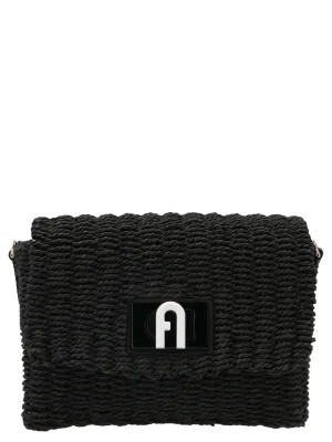 Furla Tracolla 1927 Woven Crossbody Bag