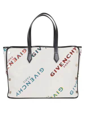 Givenchy Bond Rainbow Logo Tote Bag