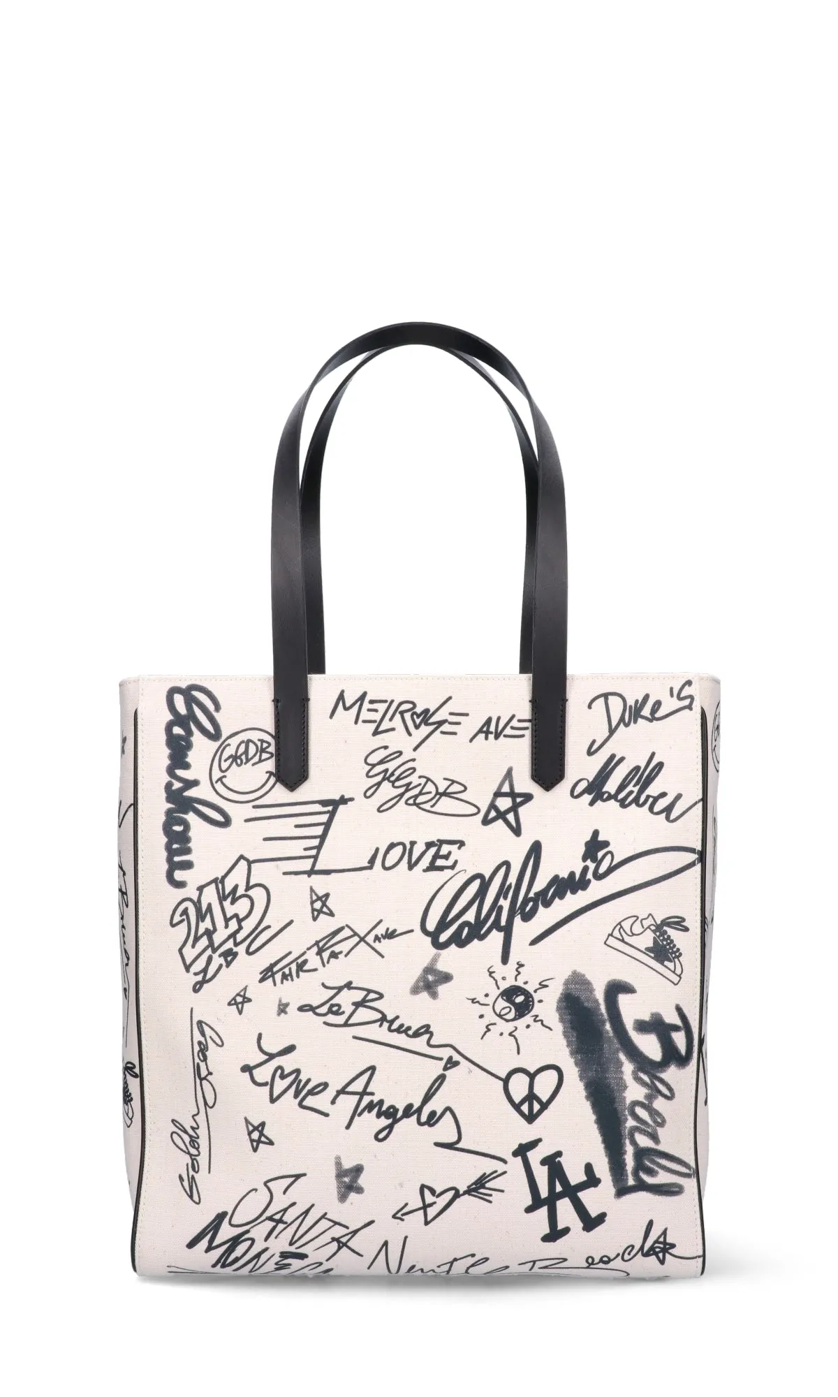 Golden Goose Deluxe Brand Graffiti Print Tote Bag