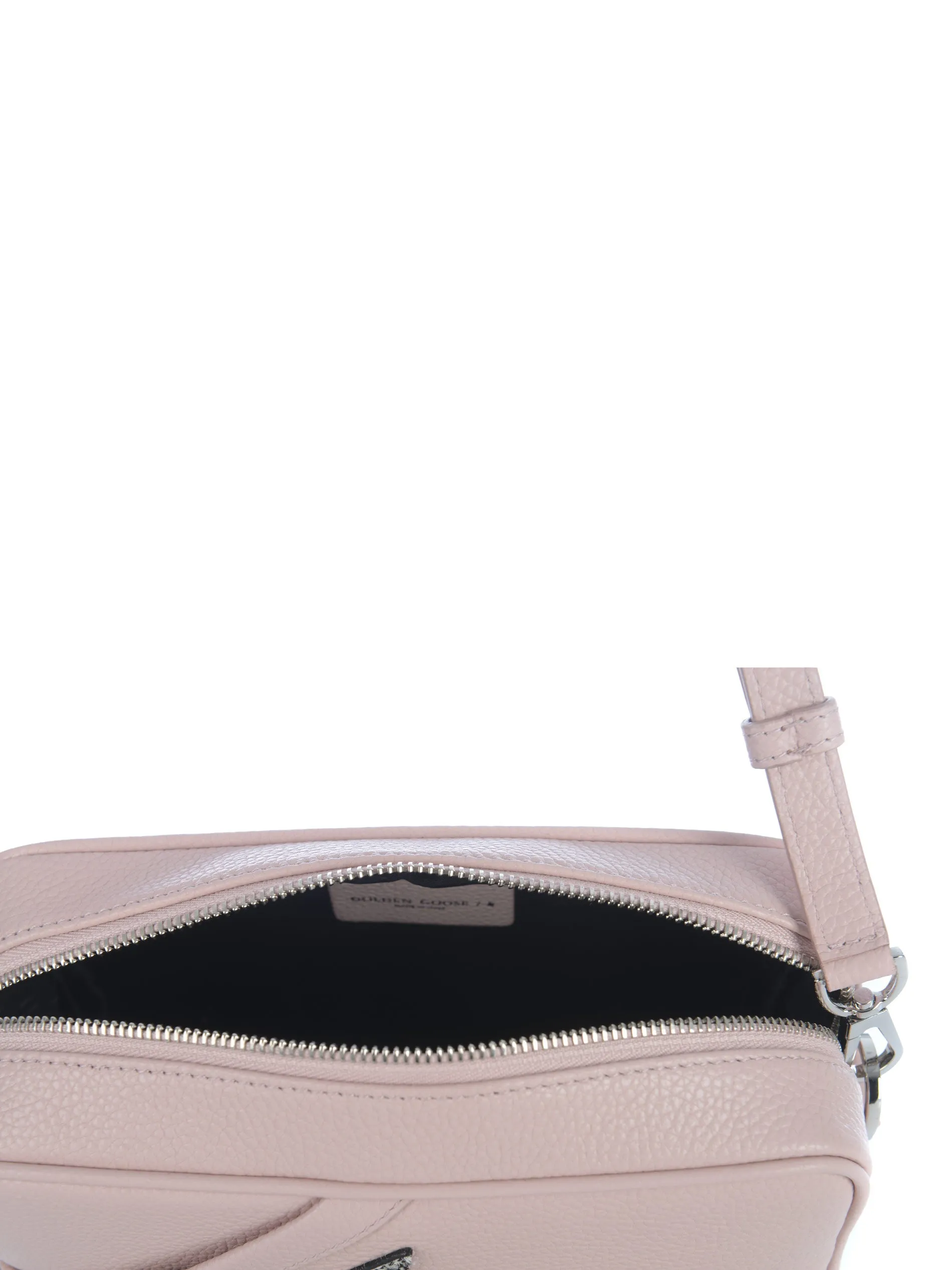 Golden Goose Deluxe Brand Star Patch Zipped Crossbody Bag
