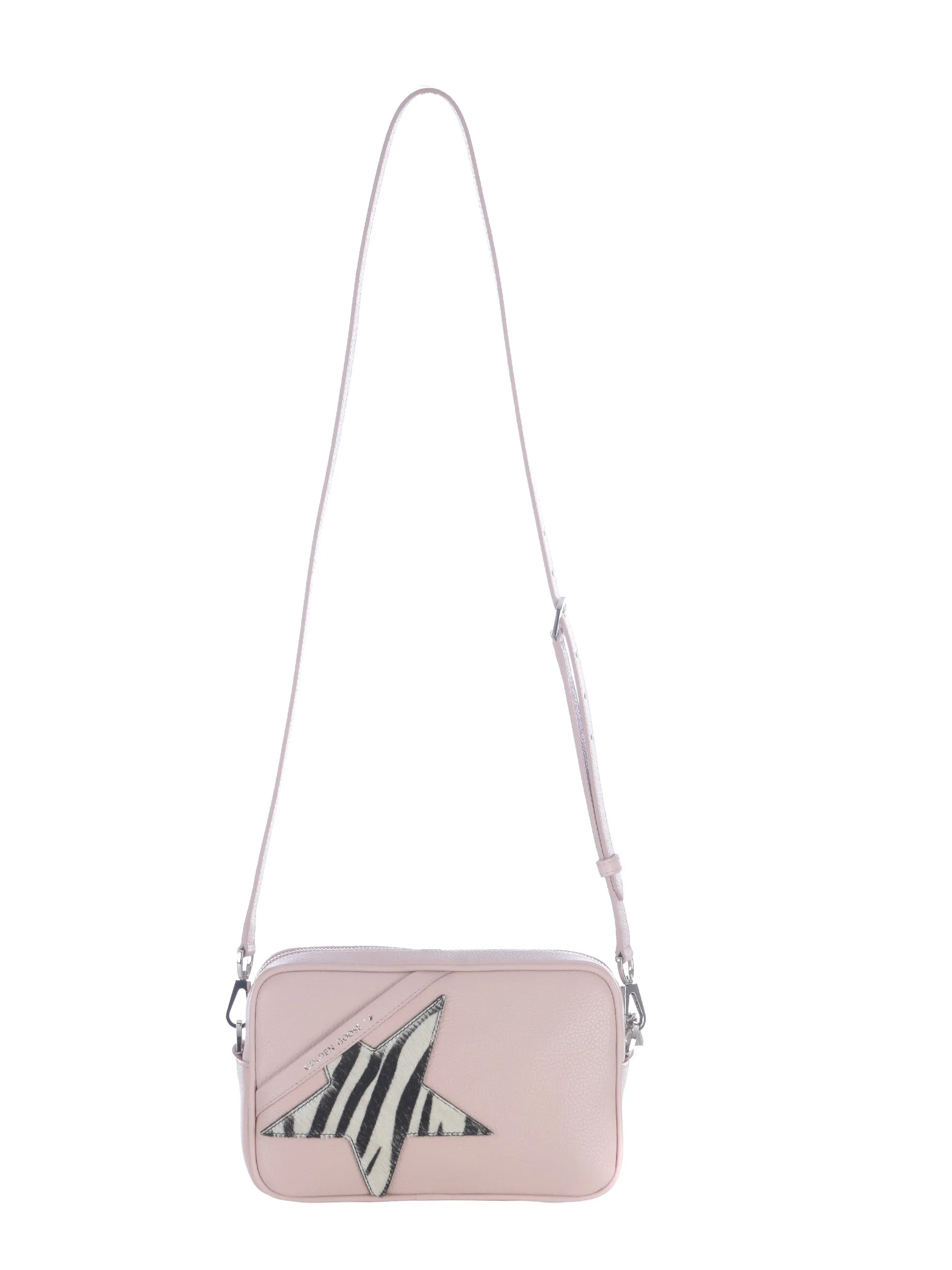Golden Goose Deluxe Brand Star Patch Zipped Crossbody Bag