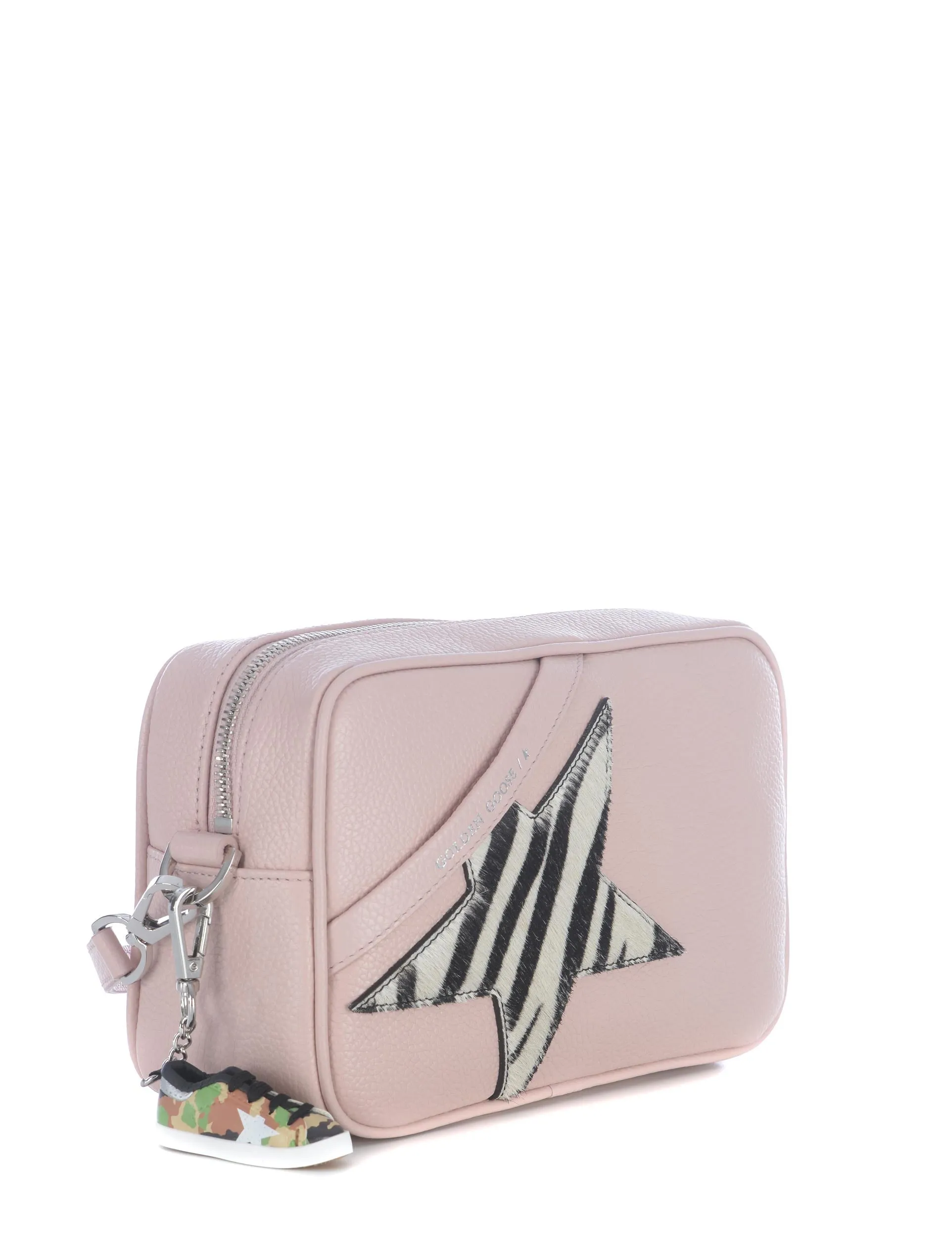 Golden Goose Deluxe Brand Star Patch Zipped Crossbody Bag