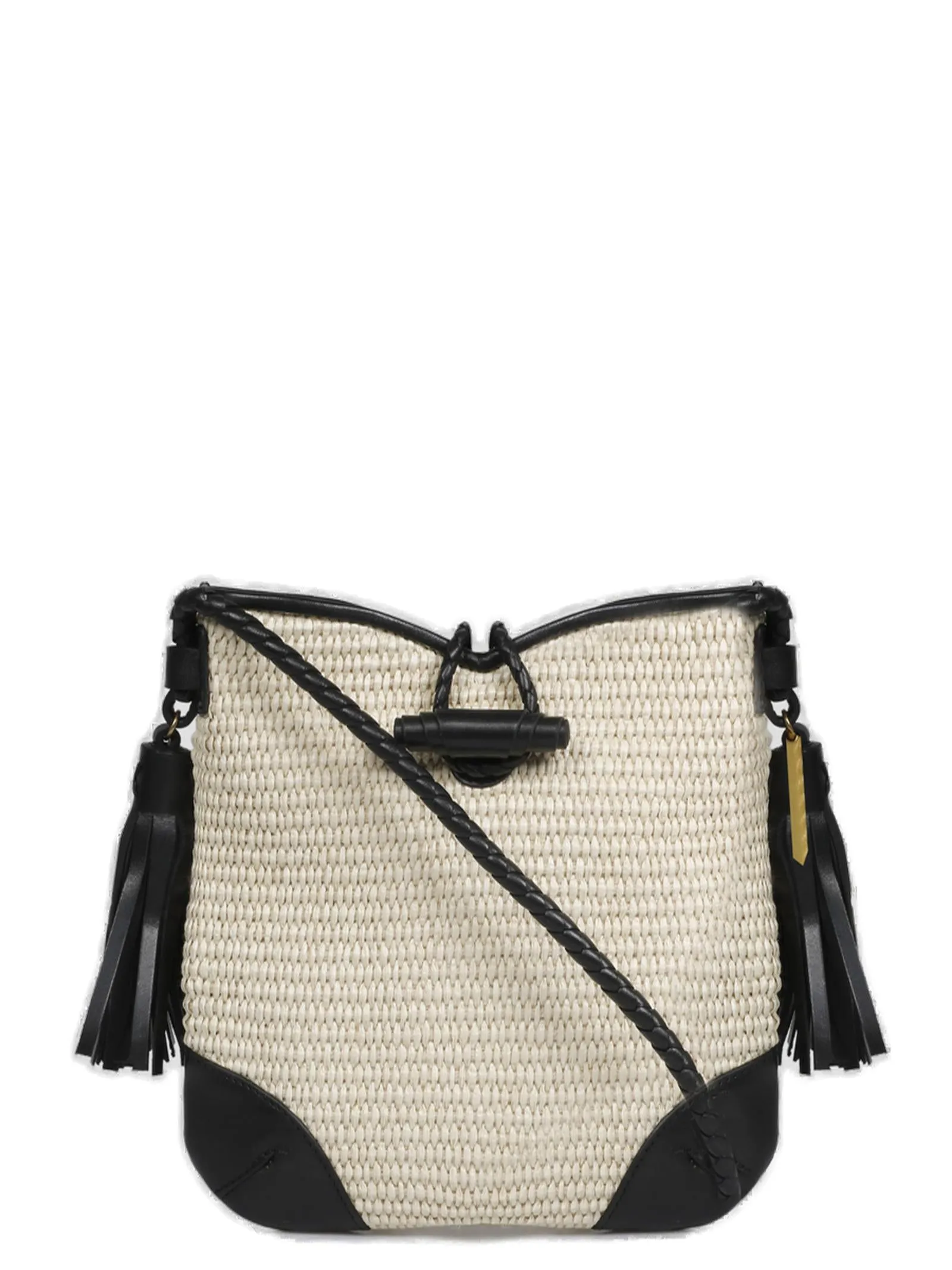 Isabel Marant Interwoven Drawstring Satchel Bag